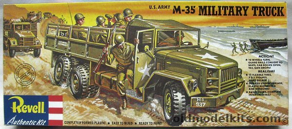 Revell 1/40 M-35 Military Truck, H537-129 plastic model kit